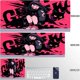 thumbnail image 3 of Xxl alfombrilla de ratón de Anime rosa para gato, alfombrilla para jugador, alfombrilla de escritorio para chica bonita, alfombrilla antideslizante para ratón de juegos, alfombrilla de goma para tecla, 3 of 5