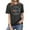 Black, variant on Autism Awareness T Shirts for Women 2026 Summer Casual Short Sleeve Crewneck Graphic Tees