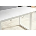 thumbnail image 2 of Smilegend Square Extendable Dining Table, Modern Space Saving Kitchen Table for Living Room, White Color, Metal Leg, 70.86" W x 31.5" D x 29.5" H, 2 of 7
