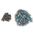 thumbnail image 5 of BQLZR 100 x 10mm Blue Turquoise Rapid Rivet Studs for Leather Belt Craft Fitting, 5 of 5