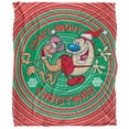 thumbnail image 2 of Ren and Stimpy Blanket, 50'x60' Crazy Christmas Silky Touch Sherpa Back Super Soft Throw Blanket, 2 of 5