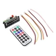 thumbnail image 1 of MP3 Decoding Board, FM Radio Decoder Board LED Display Multi Formats Hands Free  for Car, 1 of 7
