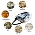 thumbnail image 6 of Honeii Not All Who Wander Are Lost2 Print Women Top Handle Satchel Handbags,Fashion Handbag,Messenger Tote Bag Purse for Women,Shoulder Bag Handbag for Travel, Work, 6 of 6