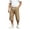 Khaki, variant on QSXADF Men's Capris Elastic Waist Drawstring Shorts Summer Sweat Shorts Over Knee Length Solid Drawstring Pocket Breathable Capris Men's Casual Trousers