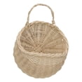 thumbnail image 1 of Wall Mounted Rattan Basket, Rattan Storage Basket Lovely Shape Multifunctional Sturdy Structure Deep Bottom  For Towel For Kitchen For Pen, 1 of 8