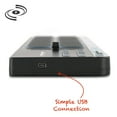 thumbnail image 3 of Pyle PMIDIPD20 - MIDI Controller Drum Pad - USB Audio Interface, 3 of 8