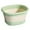 Green, variant on Foot Bath Soaking Tub with Massage Acupoints, Use Bucket Foot Soak Tub for Home Hotel Travel Spa Camping, Airtight Round Glass Storage Containers for Bread