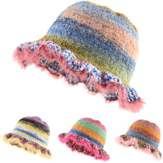 Cute Hat for Women Winter Wool Cat Rabbit Ears Soft Beanie  display picture 1