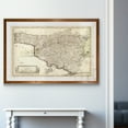 thumbnail image 3 of Antique Map of Tuscany - Barnwood Framed Print - 18 x 24 - Maple, 3 of 4