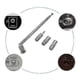 thumbnail image 4 of 75 Ohm Telescopic Dab Radio Aerial Antenna For Hifi Av Receiver Mini System, Fm, 4 of 4