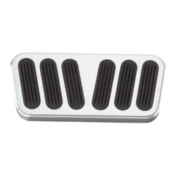 Billet Products Brake Pedal - Lokar BAG-6087 LOCBAG-6087 BILLET ALUMINUM BRAKE PEDAL PAD