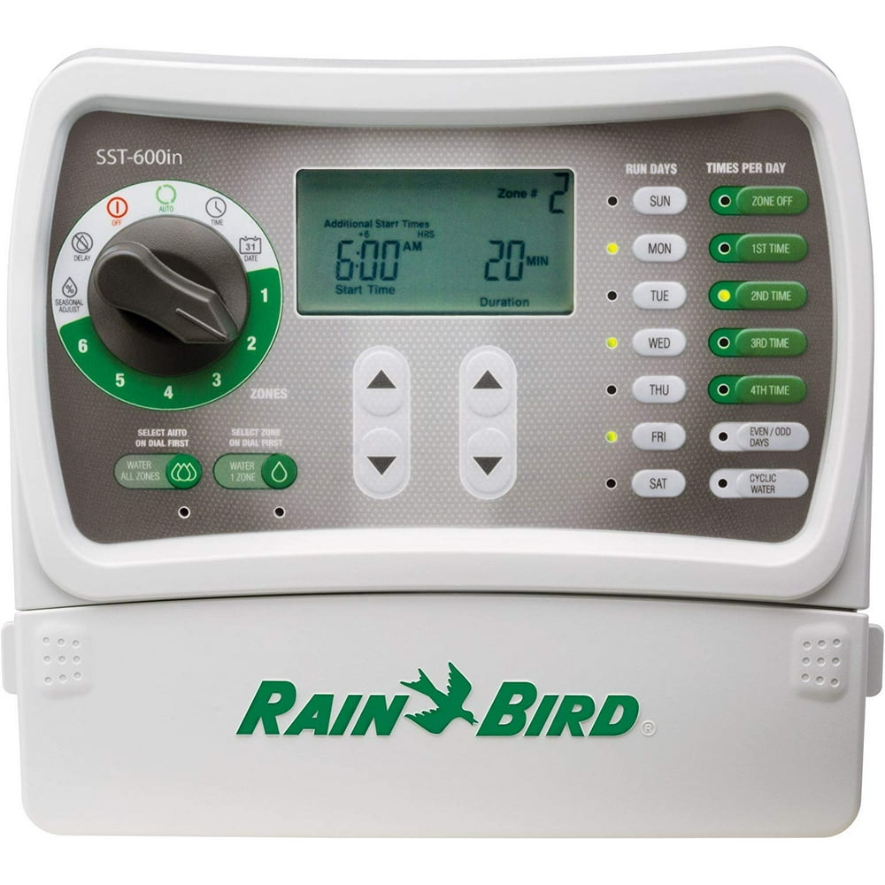 Rain Bird Image 6 Manuale Istruzioni Rain Bird SST600IN Simple-to-Set Indoor Sprinkler/Irrigation System