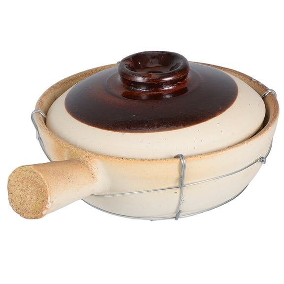Masteelf  Hand Gong with Mallet Household Clay Terracotta Casserole