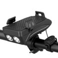 thumbnail image 1 of Banco de energía para bicicleta, soporte para teléfono con altavoz para faros delanteros (negro 4000 mAh) Likrtyny Para estrenar, 1 of 8