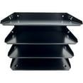 thumbnail image 6 of Huron, Horizontal Slots Desk Organizer, 1 Each, Black, 6 of 6