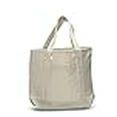 thumbnail image 3 of Deluxe Heavy Cotton Canvas Large Tote Bag (Natural) (Single), 3 of 3