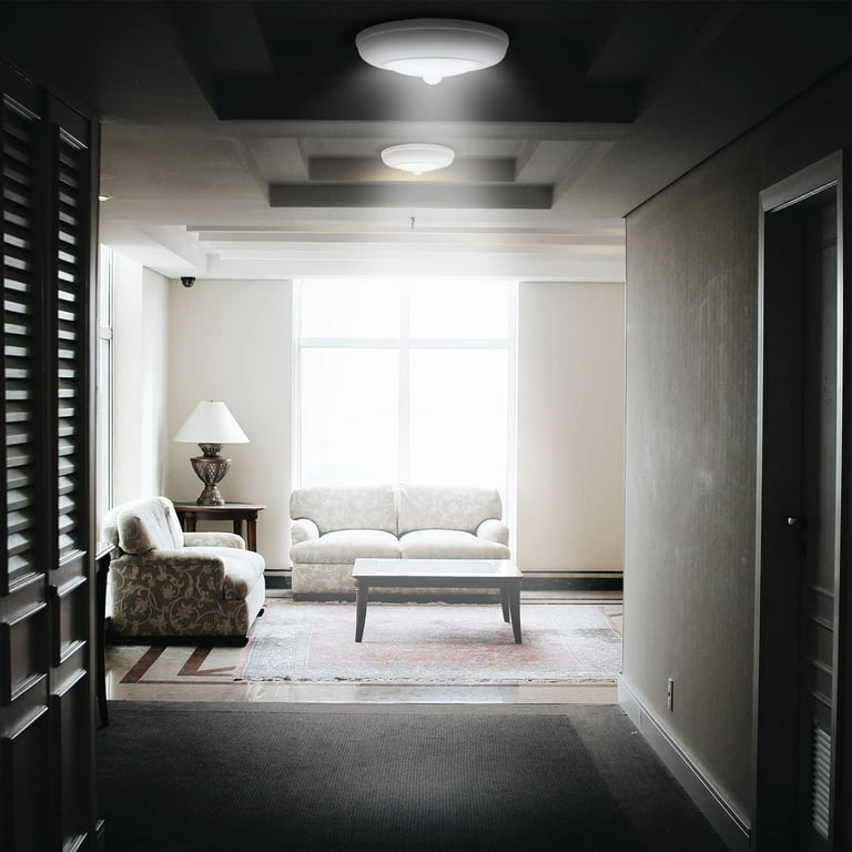 TOOWELL Motion Sensor Ceiling Light Battery Operated Wireless LED