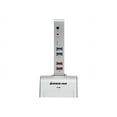 thumbnail image 1 of IOGEAR met(AL) Vault Dock USB Station 3.0 Docking with built-in Backup Drive Enclosure - Station d'Accueil - USB - DVI, HDMI - Gime, 1 of 5