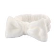thumbnail image 1 of Bonita banda de peluche para lavarse la cara, banda para el cabello, mascarilla de maquillaje, funda a prueba de humedad, artefacto, toalla, anillo para el cabello, cuerda para la cabeza para mujer, 1 of 1