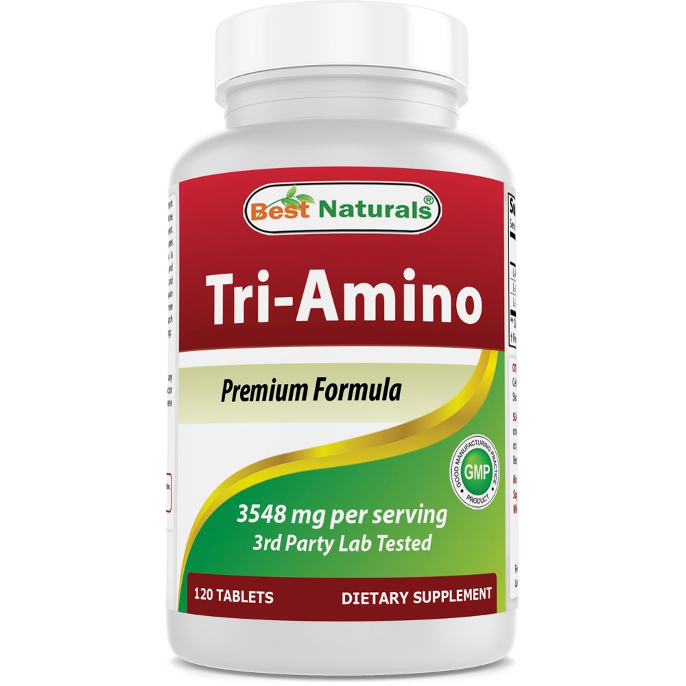 Best Naturals TriAmino with LArginine, LOrnithine, LLysine 120