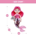 thumbnail image 3 of Lullaberry 16" Atlantic Wonders Mermaid Princess Thalassa Seabreeze - Soft Plush Stuffed Mermaid Doll Gift for Toddler Girls, 3 of 6