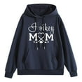 thumbnail image 3 of Womens Hoodie 2025 Hockey Mom Hoodies Casual Graphic Hoodies with Pockets Hooded Sweatshirt Hoodie Women Pullover, 3 of 5