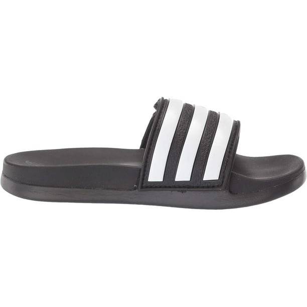 Adilette Comfort Adjustable Slides Sandal Black 13 US Uni Little