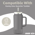 thumbnail image 2 of Protector de funda de silicona para vaso Stanley Quencher de 1,9 litros, 2 of 5