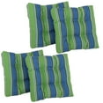 thumbnail image 1 of Coussin de Chaise de Salle à Manger Capitonné en Polyester Filé Carré de 19 Po (Ensemble de Quatre), 1 of 2