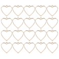 thumbnail image 1 of 20Pcs Decorative Pendants DIY Jewelry Accessories Heart Shaped Necklace Pendants, 1 of 3