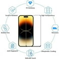 thumbnail image 4 of for iphone 15 16 Tempered Glass For iphone 14 pro Screen Protector iphone 13 12 Pro max Camera protectors for iphone 16 pro Glass Film iphone 15 pro glass protector For apple iphone 14 pr, 4 of 7