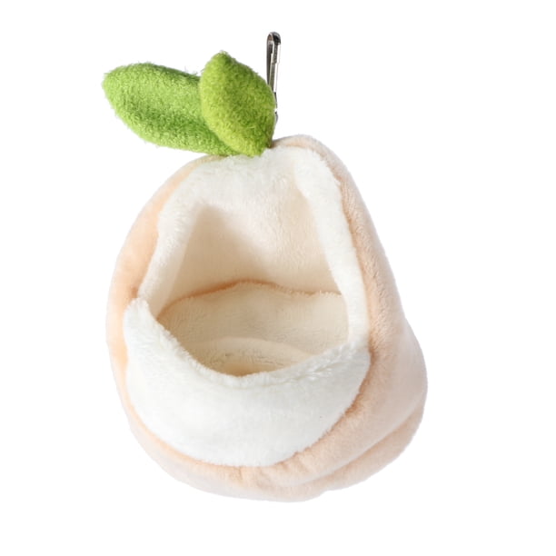1 nido portátil para mascotas, cálido, para hámster, conejillo de indias, de algodón, mini nido.