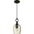 thumbnail image 2 of Quoizel CKKD1507WT Kendrick 7" Mini Pendant in Western Bronze, 2 of 2