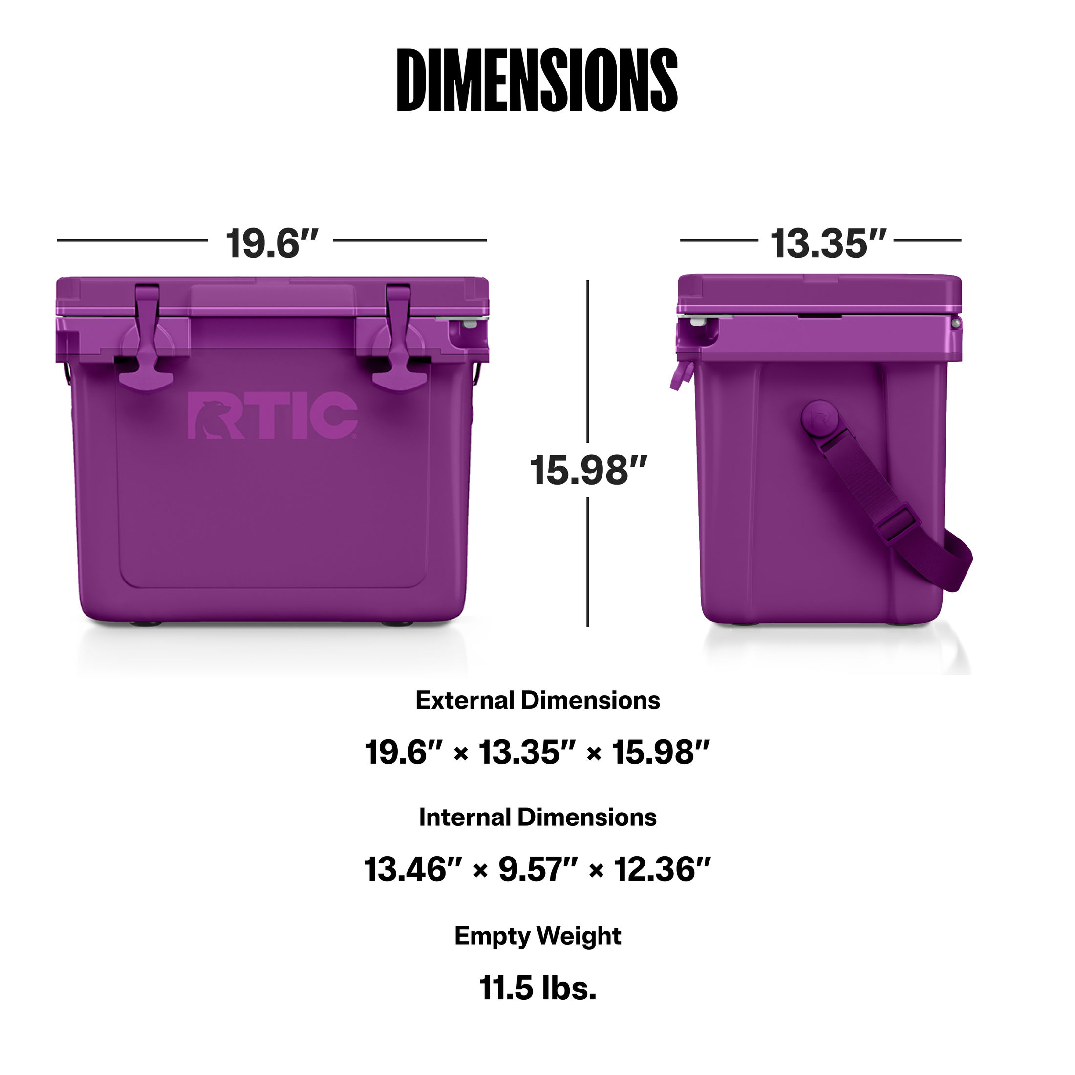 RTIC 22 Qt Ultra-Light Ice Chest Cooler photo 6