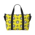 thumbnail image 2 of Sigee White Popcorn for Hand Travel Bag,Sports Tote Gym Bag for Men and Women, 2 of 7
