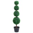 thumbnail image 1 of vidaXL Artificial Boxwood Plant with Pot Ball Shaped Green 90 cm, 1 of 4