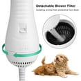 thumbnail image 2 of Ownpets 2 in 1 Pet Hair Dryer, Portable Pet Grooming Blower with Slicker Brush, 2 of 8