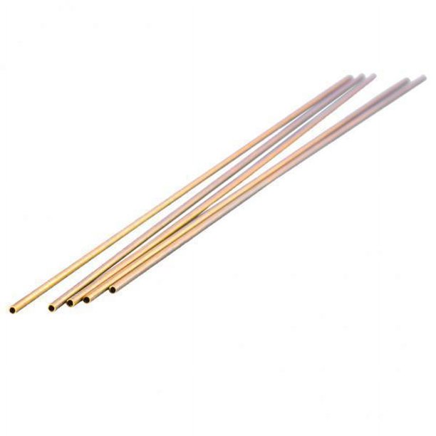 Tubos de latón Strade Fareast Limited 2 X 5 piezas 300 mm amarillo