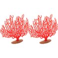thumbnail image 5 of ifundom 2pcs Simulation Coral Model Realistic Artificial Coral Decor Household Coral Ornament, 5 of 5