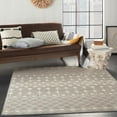 thumbnail image 2 of Nourison Grafix Moroccan Grey 3'9" x 5'9" Area Rug, (4x6), 2 of 9