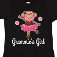 thumbnail image 4 of Inktastic Grammie Girl Ballerina Monkey Girls Baby Bodysuit, 4 of 5