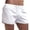#254-White, variant on Ceisia Men's Athletic Beach Shorts Straight Leg Pockets Elastic Waist Casual Sport Swim Trunks Summer Pants Orange XL Gifts for Father
