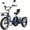 Blue, variant on MOONCOOL Folding Electric Trike w/ Storage Bags , 48V Peak 1350W 3 Wheel Electric Bike for Adults, 20"x4.0" Fat Tire 7 Speed Electric Tricycle with 14.5Ah Battery, Rear Differential, Aluminum Frame
