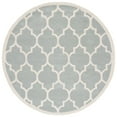 thumbnail image 3 of SAFAVIEH Chatham Gavin Geometric Wool Area Rug, Grey/Ivory, 6' x 9', 3 of 10