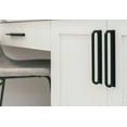 thumbnail image 3 of Belwith-Keeler B078784MB 1 in. CC Corsa Cabinet Pull, Matte Black, 3 of 7