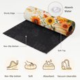 thumbnail image 6 of Area Rugs 3'x5', Orange Pumpkins Fall Carpet Runner Indoor Outdoor Rugs Home Decor Aesthetic, Thanksgiving Sunflower Autumn Botanical Non Slip Mats Washable Accent Rug for Living Room Bedroom, 6 of 7
