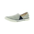 thumbnail image 1 of Roxy Womens Brayden Flat Loafer Slip-On Sneakers  B/W 7.5 Medium (B,M), 1 of 3