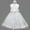 White, variant on Girl Dresses Ruffle Lace Wedding Flower Girl Dress (Red 7-8 Years)