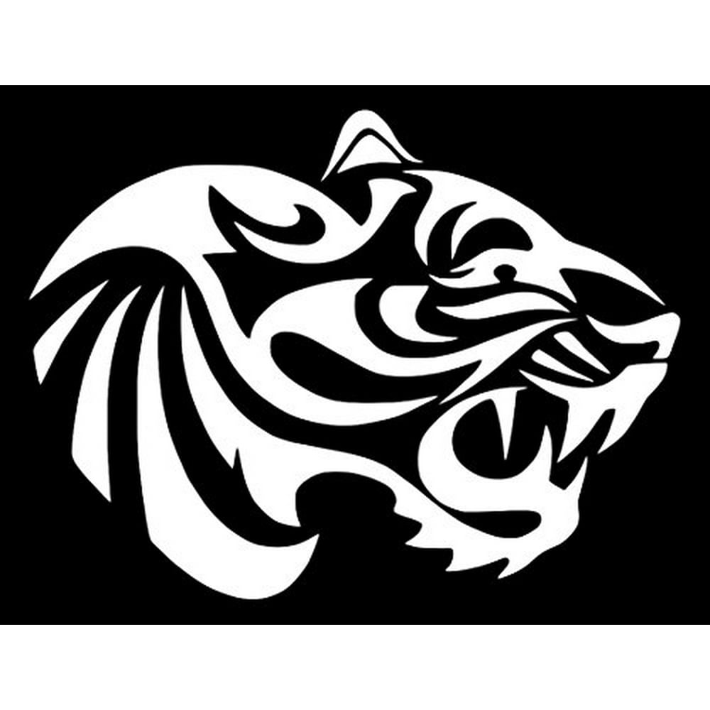 UR Impressions Tribal Tiger Head Decal Vinyl Sticker Graphics for Cars