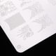 thumbnail image 5 of Stamp Placas de material acero para estampado de uñas DIY Nail Printing Art de uñas Plantilla de transferencia de tarjetas Plant , Set C Gloria placa de sello de arte de uñas, 5 of 9